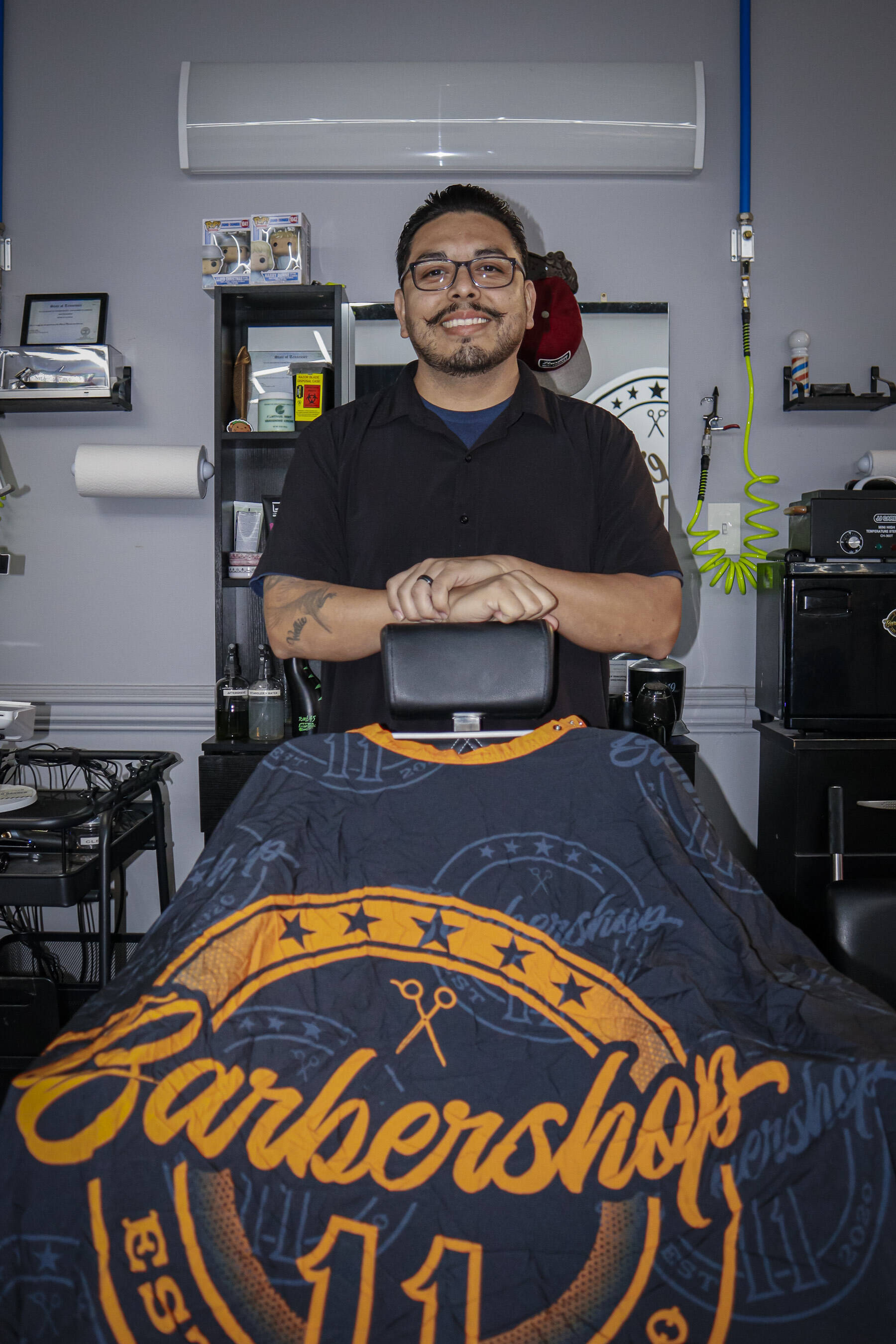 Ricardo Muñoz at Barbershop 11
